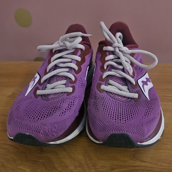 Women’s Saucony S10650-30 Ride 14 Sneakers in Razzle/Fairytale Size 7 - Picture 6 of 9